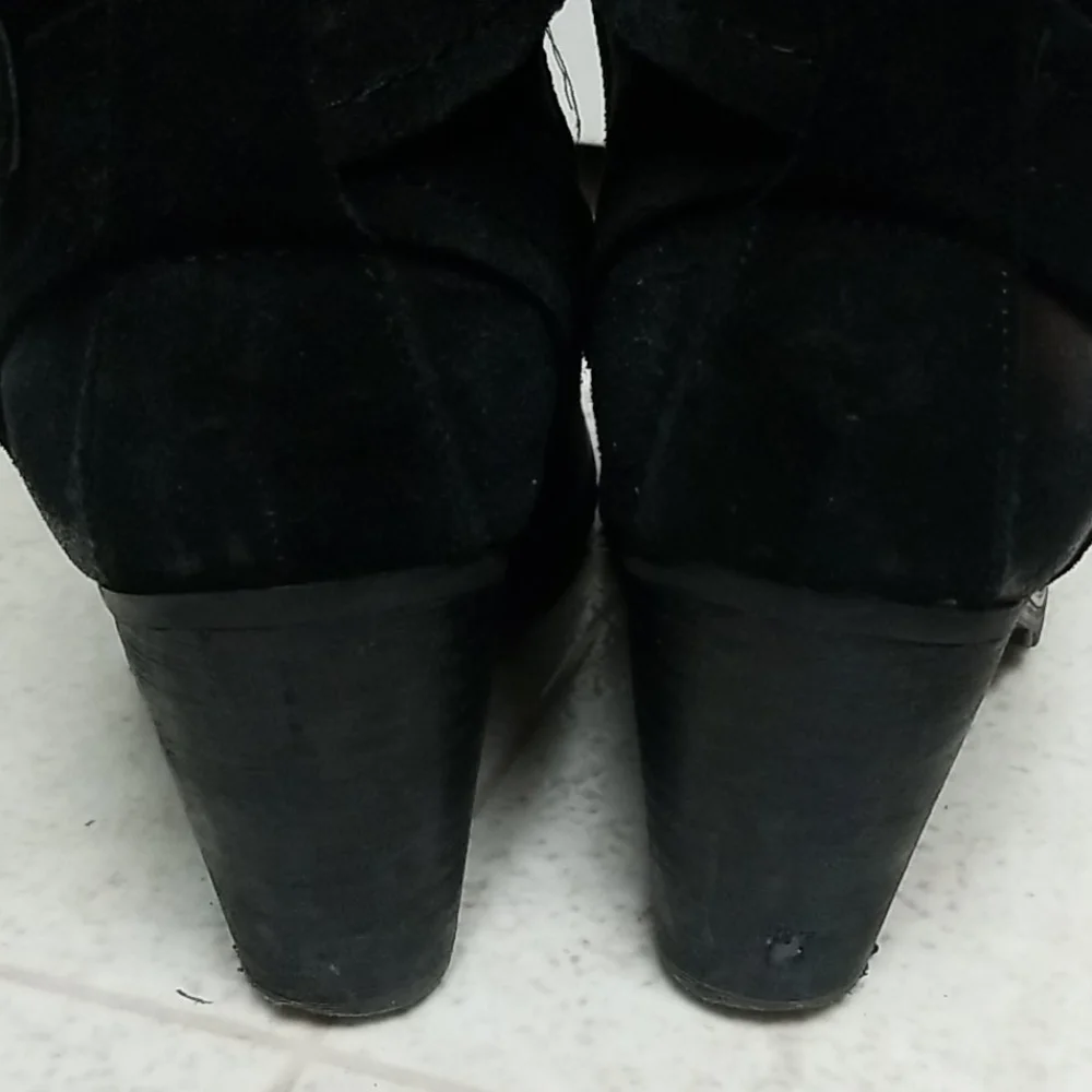 BARE TRAPS suede winter boots fleece lined